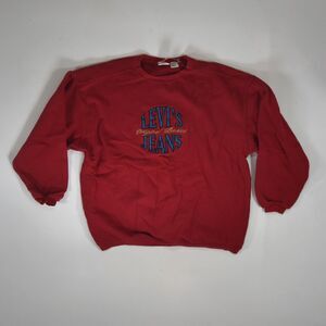 Vintage Levi's Embroidered Crewneck Sweatshirt - S